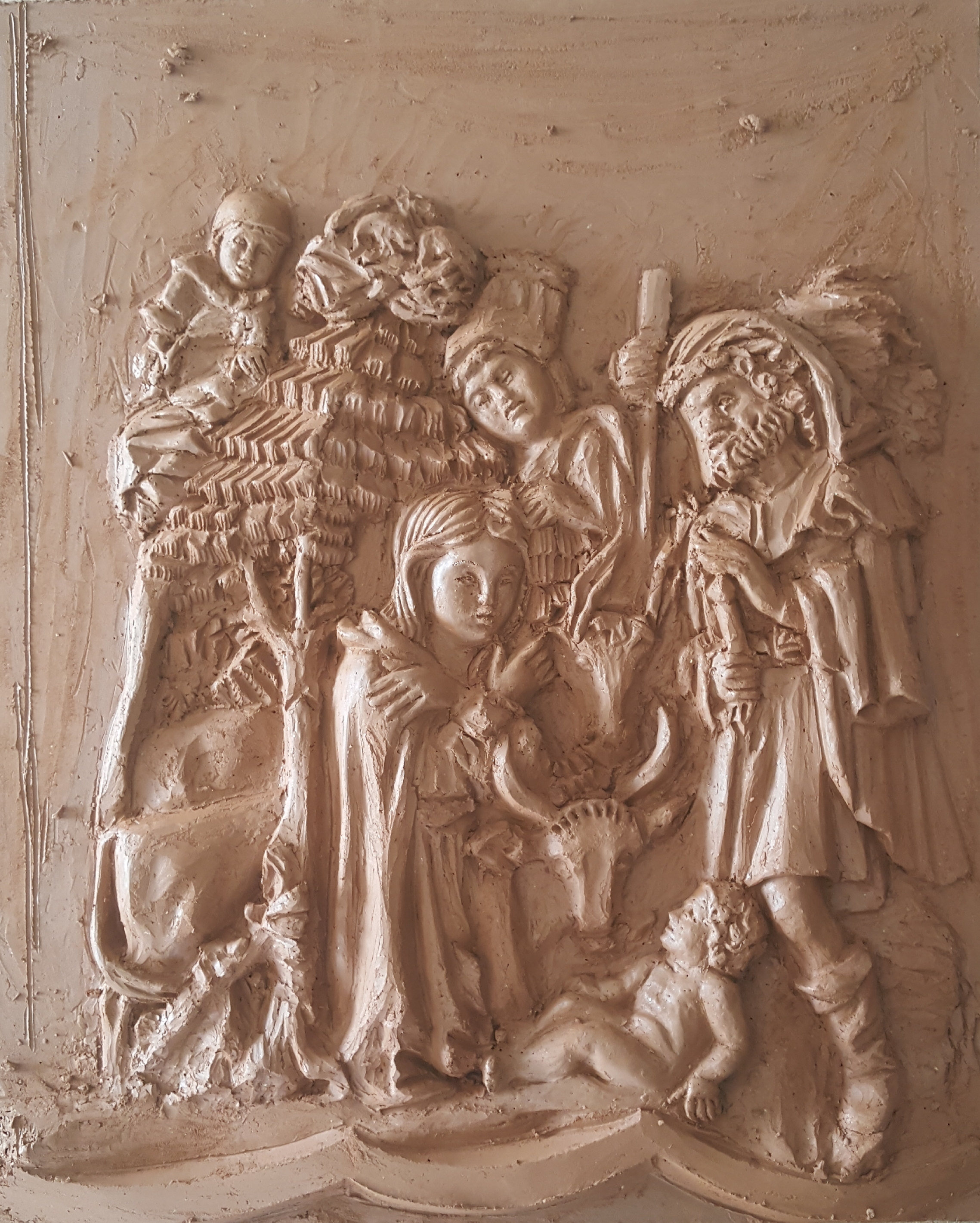 Relieve encargado para la colección del museo Santxotena