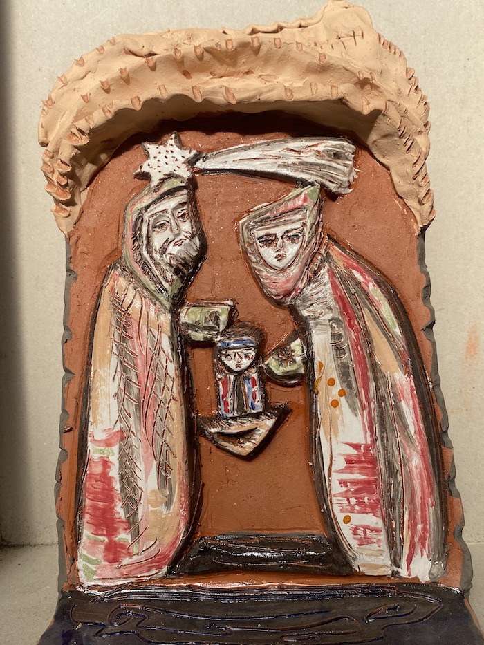 Belén-3 Gótico, realizado tras la visita a Vaticano, en tres dimensiones.