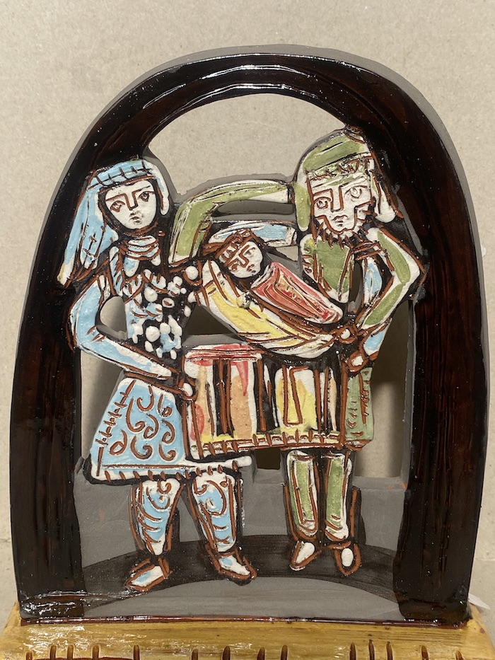 Belén-4 Románico, realizado tras la visita a Vaticano, plano