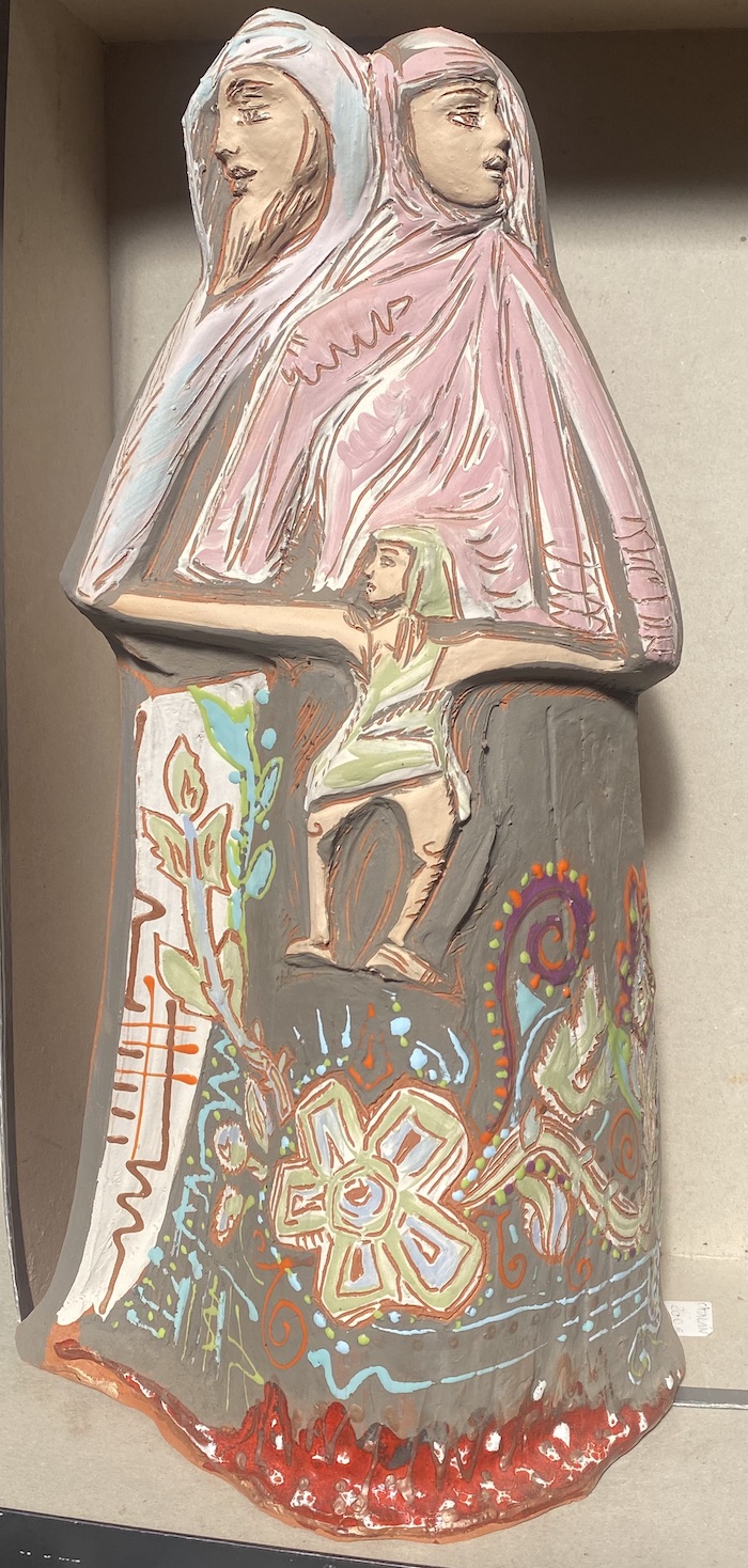 Belén realizado tras el viaje a Roma.