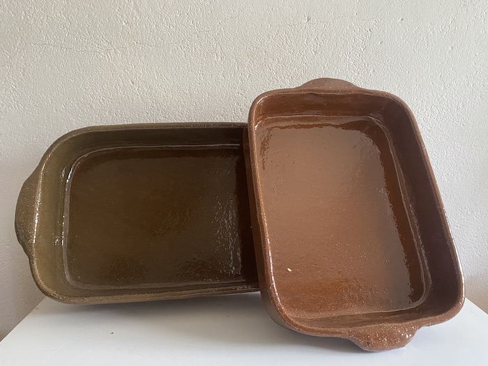 Cazuelas rectangulares