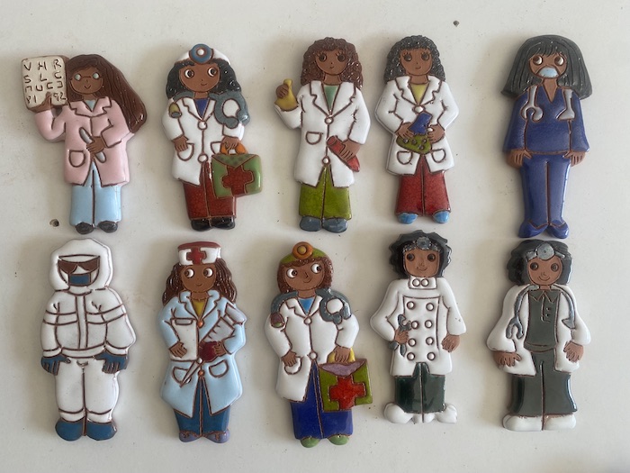 Imanes de oficios variados