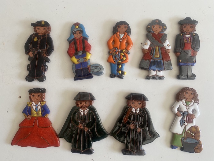 Imanes de oficios variados